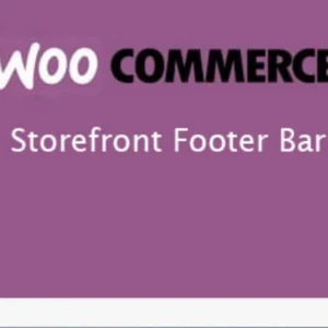 Storefront Footer Bar