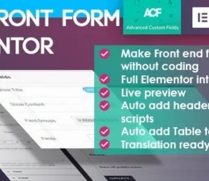 ACF Frontend Pro for Elementor