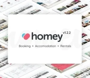 Homey – Booking and Rental WordPress Theme