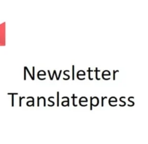 Newsletter Translatepress