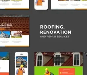 Roofing – Renovation & Repair Service WordPress Theme