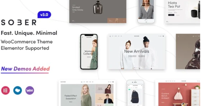 Sober – WooCommerce WordPress Theme