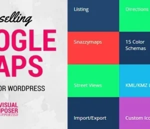 WP MAPS PRO – WordPress Plugin for Google Maps