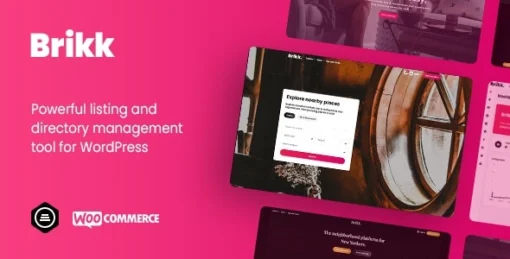 Brikk – Directory & Listing WordPress Theme