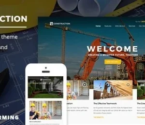 Construction WordPress Theme