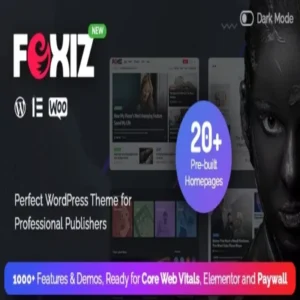Foxiz – WordPress Newspaper News and Magazine