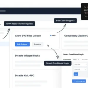 WPCode Pro – Easily Add Code Snippets in WordPres