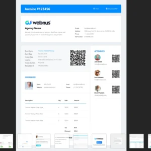 Modern Events Calendar (MEC) Ticket and Invoice Addon