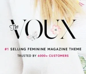The Voux – A Comprehensive Magazine WordPress Theme