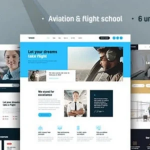 Winger – Aviation & Flight School WordPress Theme